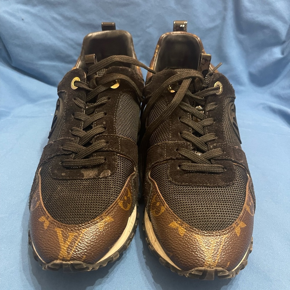 Louis Vuitton Mens Sneakers Brown 0250
